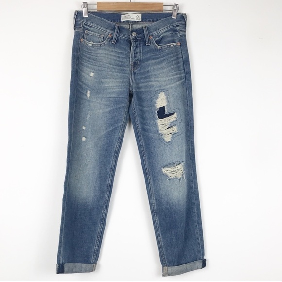 Abercrombie & Fitch Boyfriend Straight Jean - Picture 1 of 7
